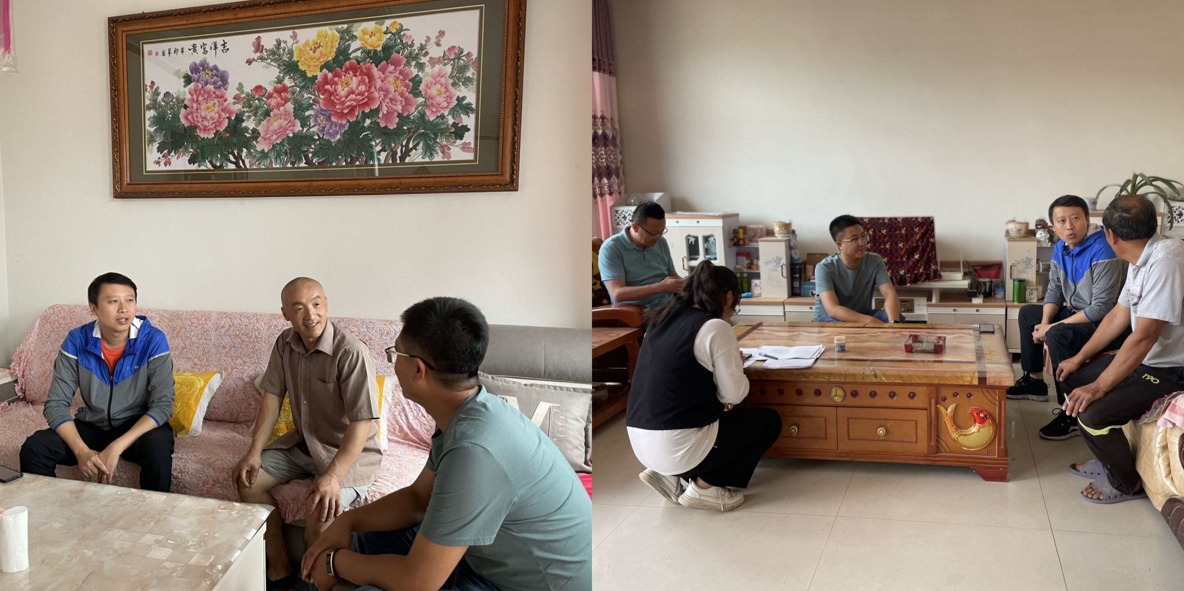情暖意浓 初心不变——必赢3003no1线路检测中心开展暑期家访活动